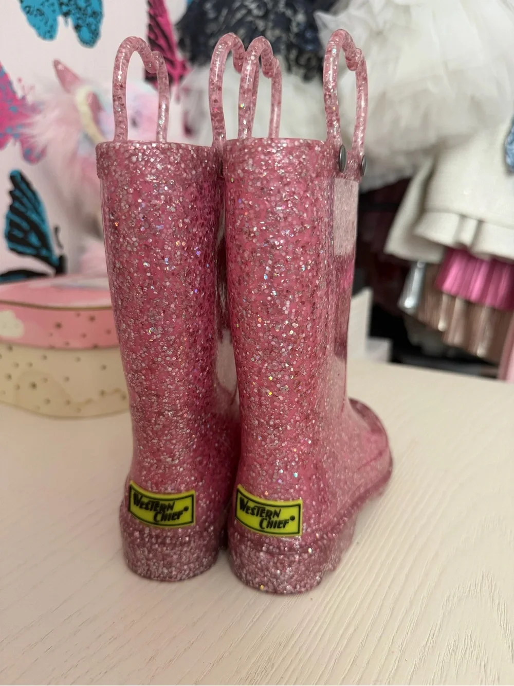 Western chief rain boots for girl